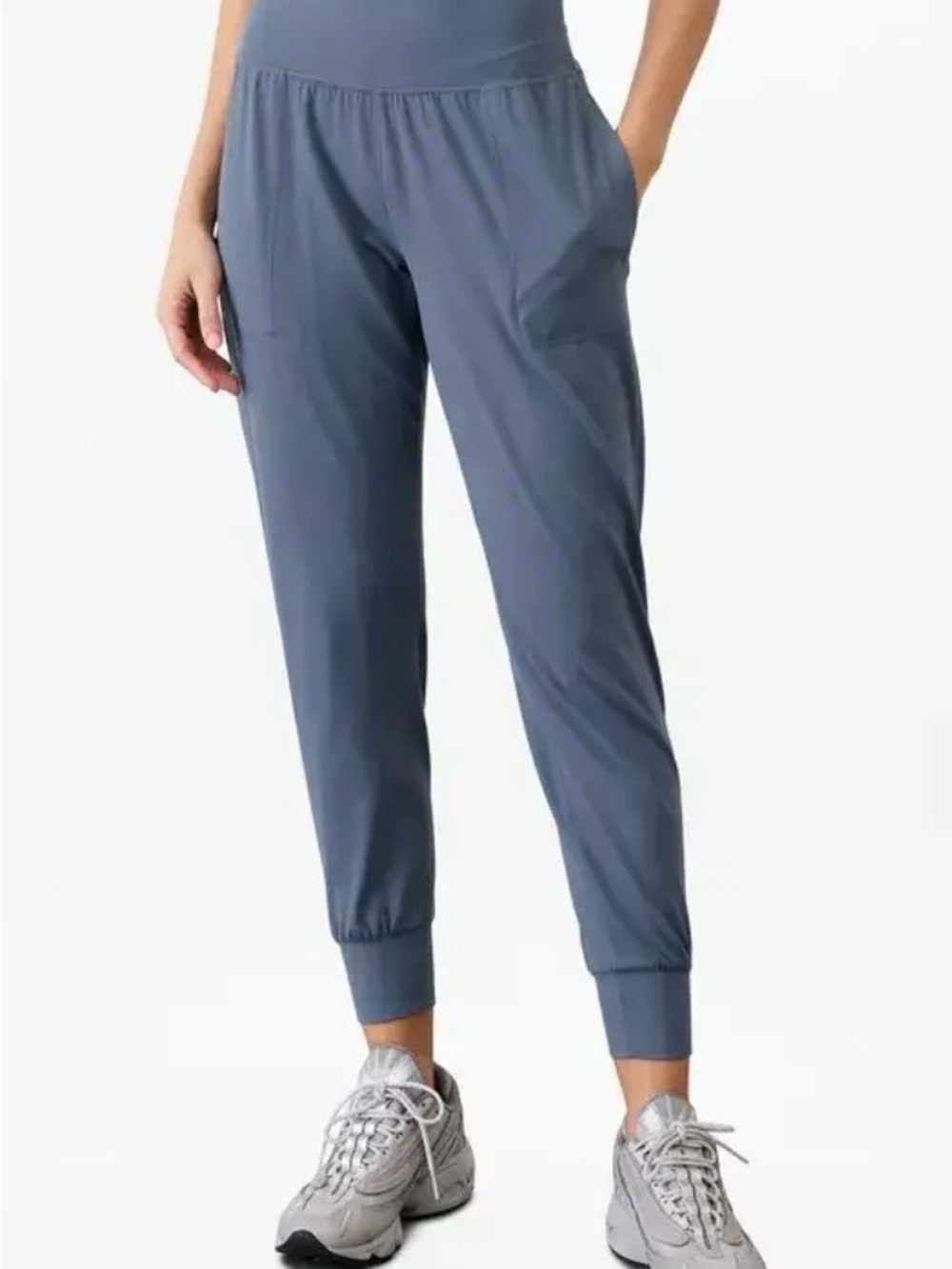 Athleta Women's Salutation Jogger Pants in Slate Blue - Size 1X